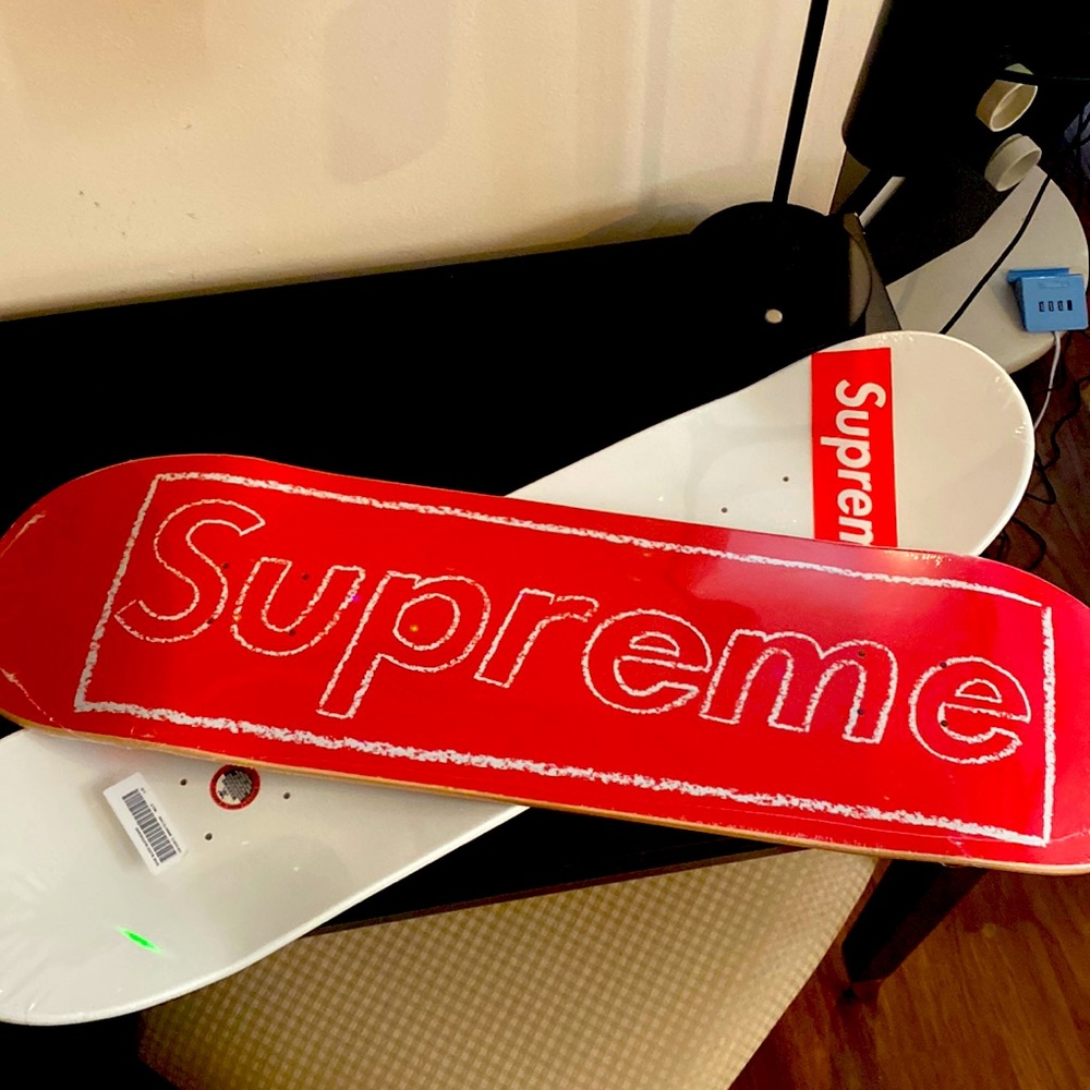 Supreme x Kaws Chalk Box Logo Deck
